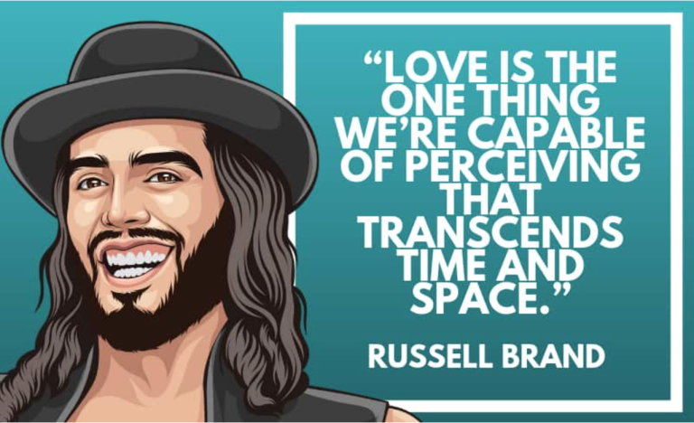 Russell Brand living out loud