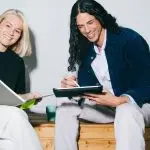 Negotiation Skills, man and woman negotiating