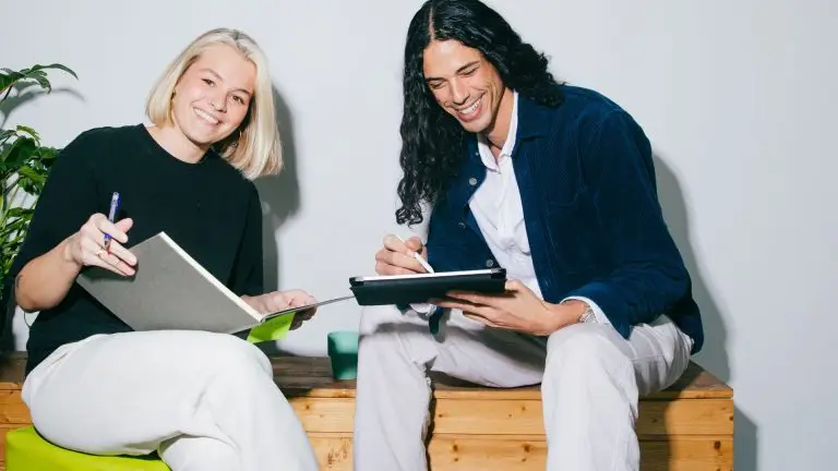 Negotiation Skills, man and woman negotiating