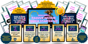 Passive Income Starter Kit Special