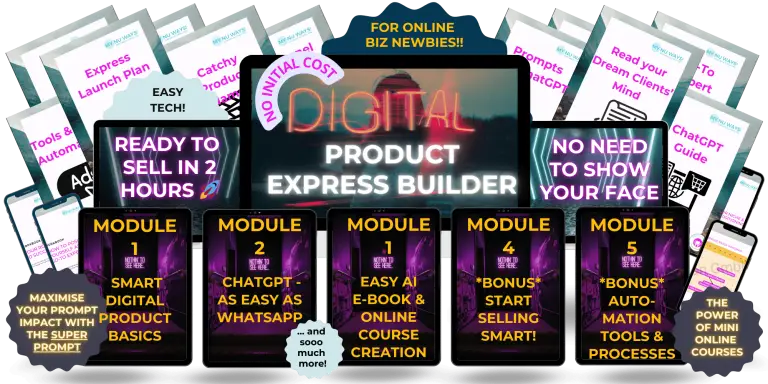 download passive income digital products passives einkommen digitale produkte melanie wild-schleiffelder katrin caldewei digital product express bilder ai