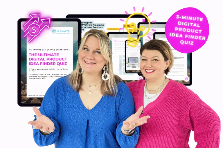 download digitale produktidee findenpassive income digital products passives einkommen digitale produkte melanie wild-schleiffelder katrin caldewei digital product idea finder quiz