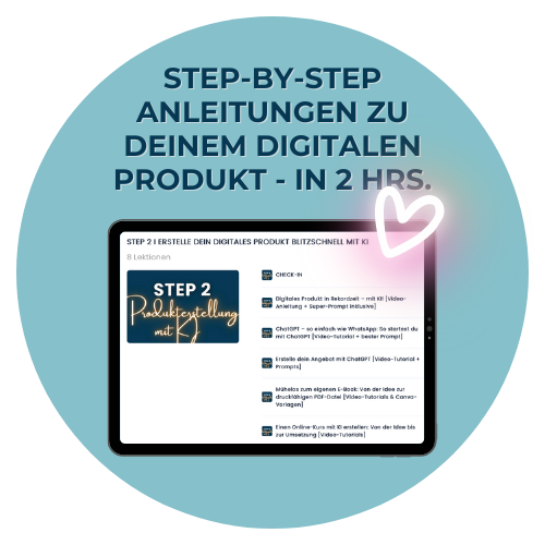 Ki Ai digital product express builder product mock-up Katrin Caldewei Melanie Wild-Schleiffelder What you get