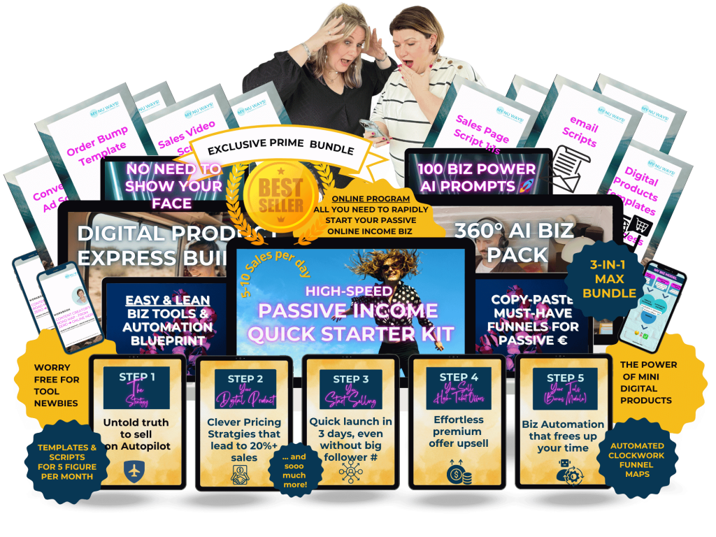 Passive Income Starter Kit Digital Product Express Builder AI Prompts