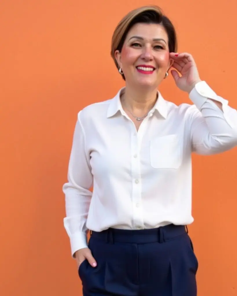 Portrait of Melanie Wild-Schleiffelder, founder of MY NU WAYS! Digital Business Consulting, looking confidently into the camera.Entscheidung Kundenreferenzen Kontakt links starte hier allgmeine geschaeftbedingungen widerrufsrecht digitale business-beratung ueber uns vielen dank onlinekurs kauf geschäftsmodell einordnen einkommenssituation standordbestimmung einkommen income situation standortbestimmung business reality check